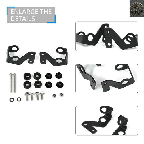 No Brand Others Fog Light Bracket Yamaha Tenere700 2025 Auxiliary Mounting