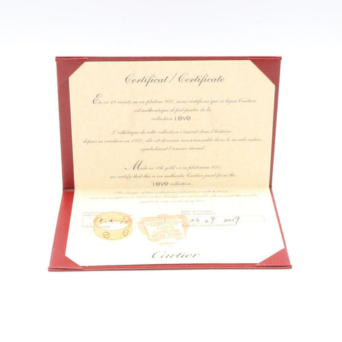 Cartier Ring B4084800 K18Pg Used A