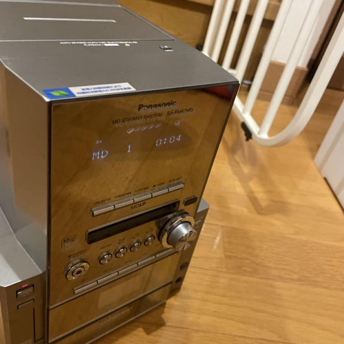 Cd, Md Cassette Decks Panasonic Sa Pm57Md
