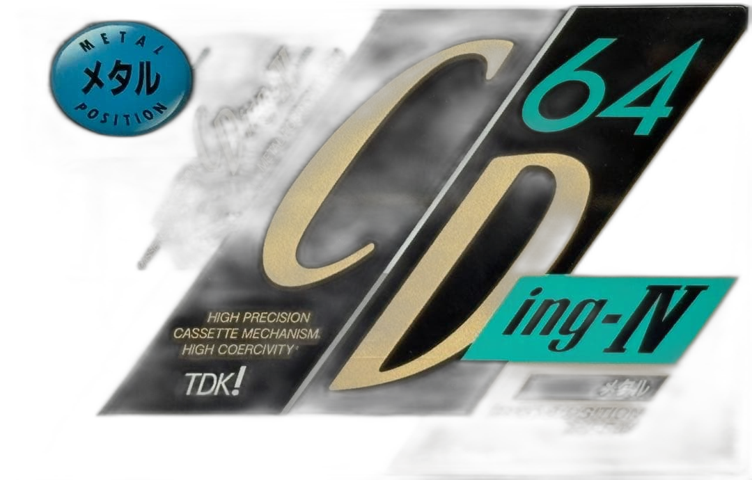Tdk Cassette Tape Cding-Iv 64