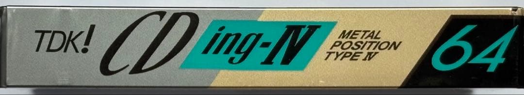 Tdk Cassette Tape Cding-Iv 64