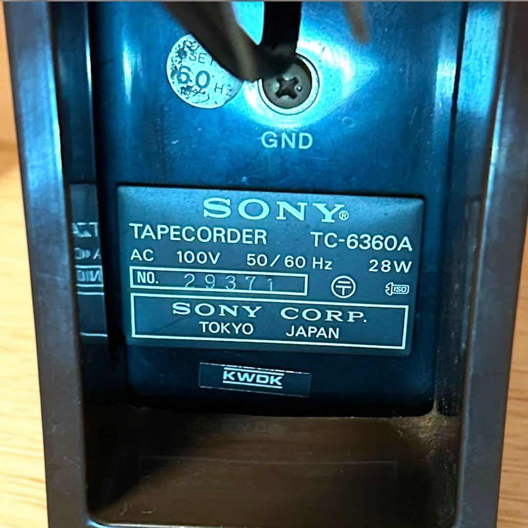 Sony Open Reel Tc-6360A