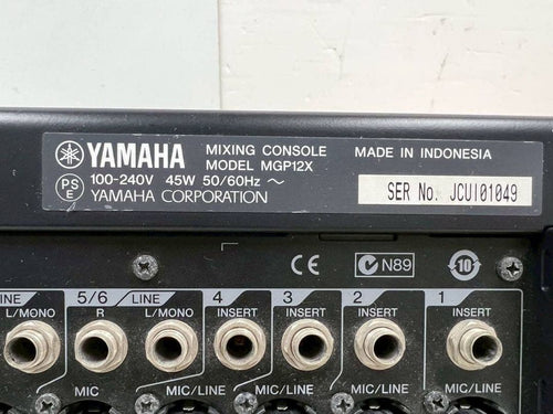 Yamaha Analog Mixer Mgp12X