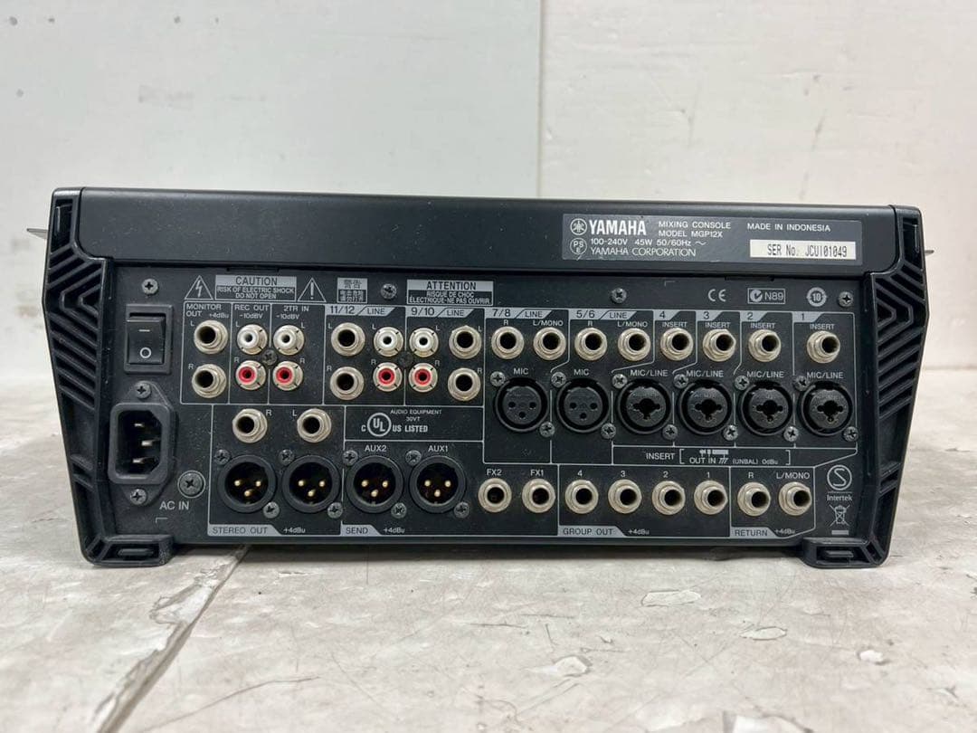 Yamaha Analog Mixer Mgp12X