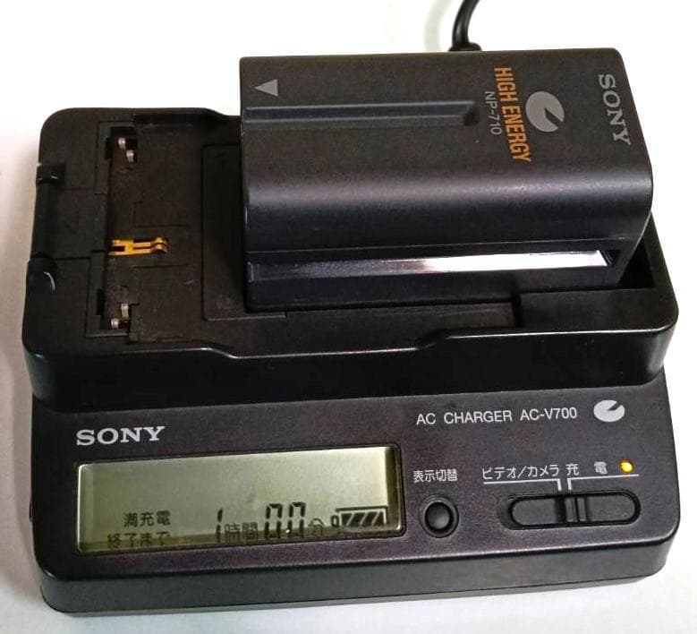 Sony Video Camera Body Dcr-Vx1000 Ac-V515/700