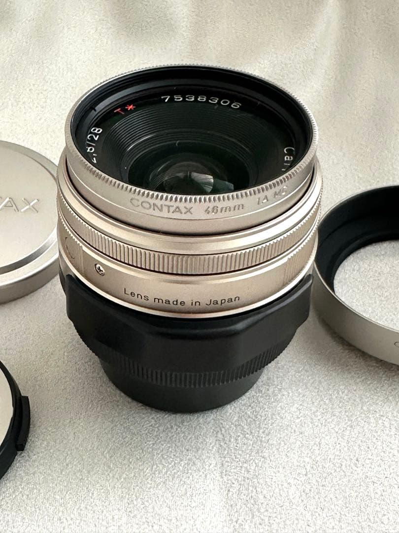 Contax Prime Lenses Carl Zeissbiogon28Mm F|2.8 T*