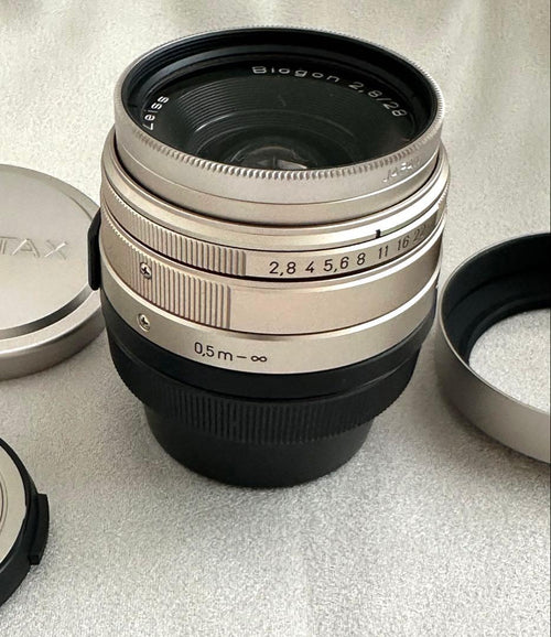 Contax Prime Lenses Carl Zeissbiogon28Mm F|2.8 T*