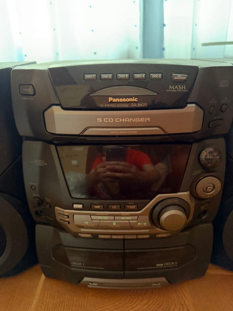 Panasonic Cd, Md Cassette Decks Sa-Ak25