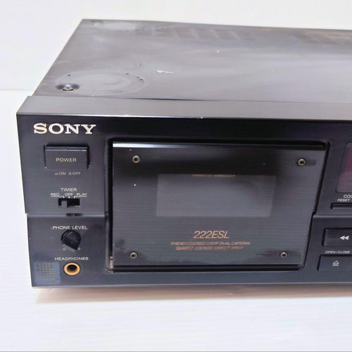 Sony Cd Md Cassette Deck Tc-K222Esl