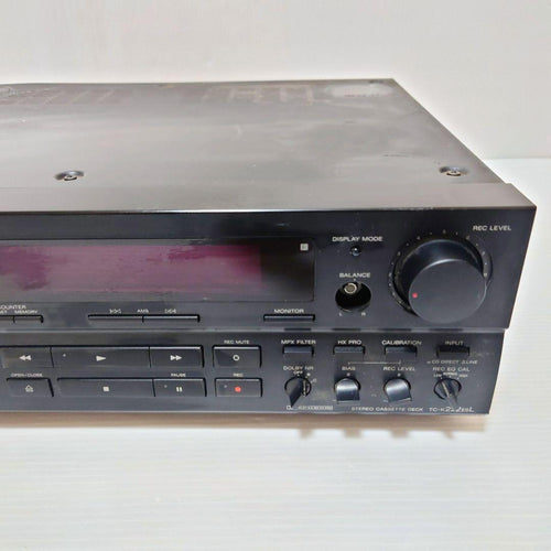 Sony Cd Md Cassette Deck Tc-K222Esl