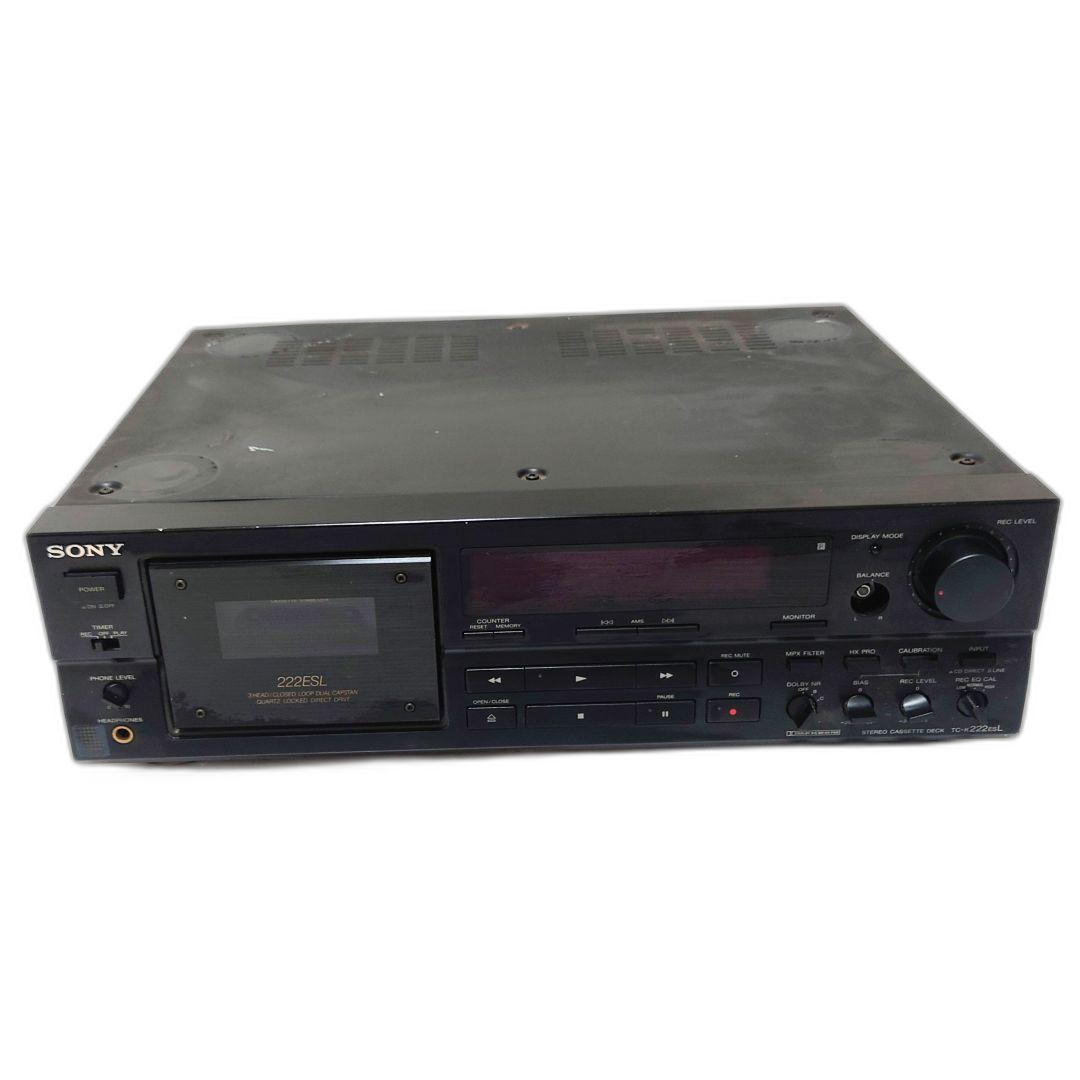 Sony Cd Md Cassette Deck Tc-K222Esl