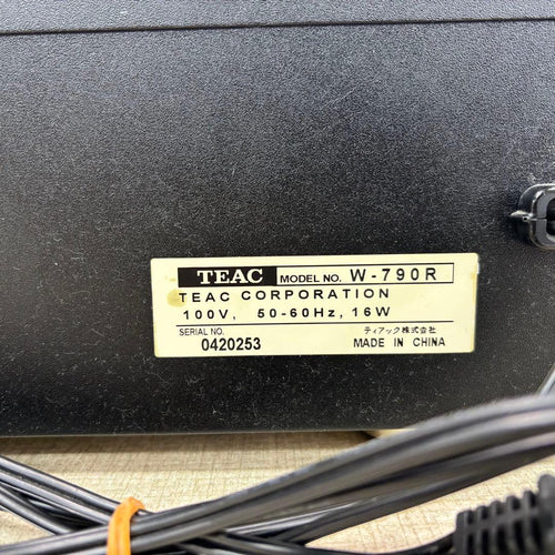 Teac Cd, Md Cassette Decks W-790R