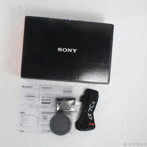 Sony Mirrorless Interchangeable Lips 7C Ii Ilce-7Cm2L 262