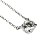 Tiffany Necklace Pt950 0.707Ct I Vs2 Exhc