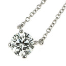 Tiffany Necklace Pt950 0.707Ct I Vs2 Exhc