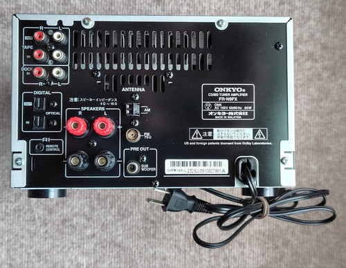 Onkyo Cd, Md Cassette Decks Cd/Md Fr-N9Fx D-N9Fx