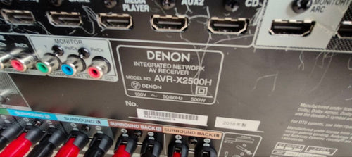 Denon Surround Speakers, Rear Soundbars Avr-X2500H