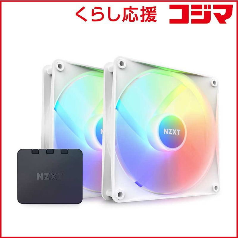 Nzxt Fan Cooler For Pc 2 /1500Rpm F Series Rgb Core Rf-C14Df-W1
