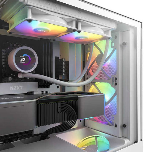 Nzxt Fan Cooler For Pc 2 /1500Rpm F Series Rgb Core Rf-C14Df-W1