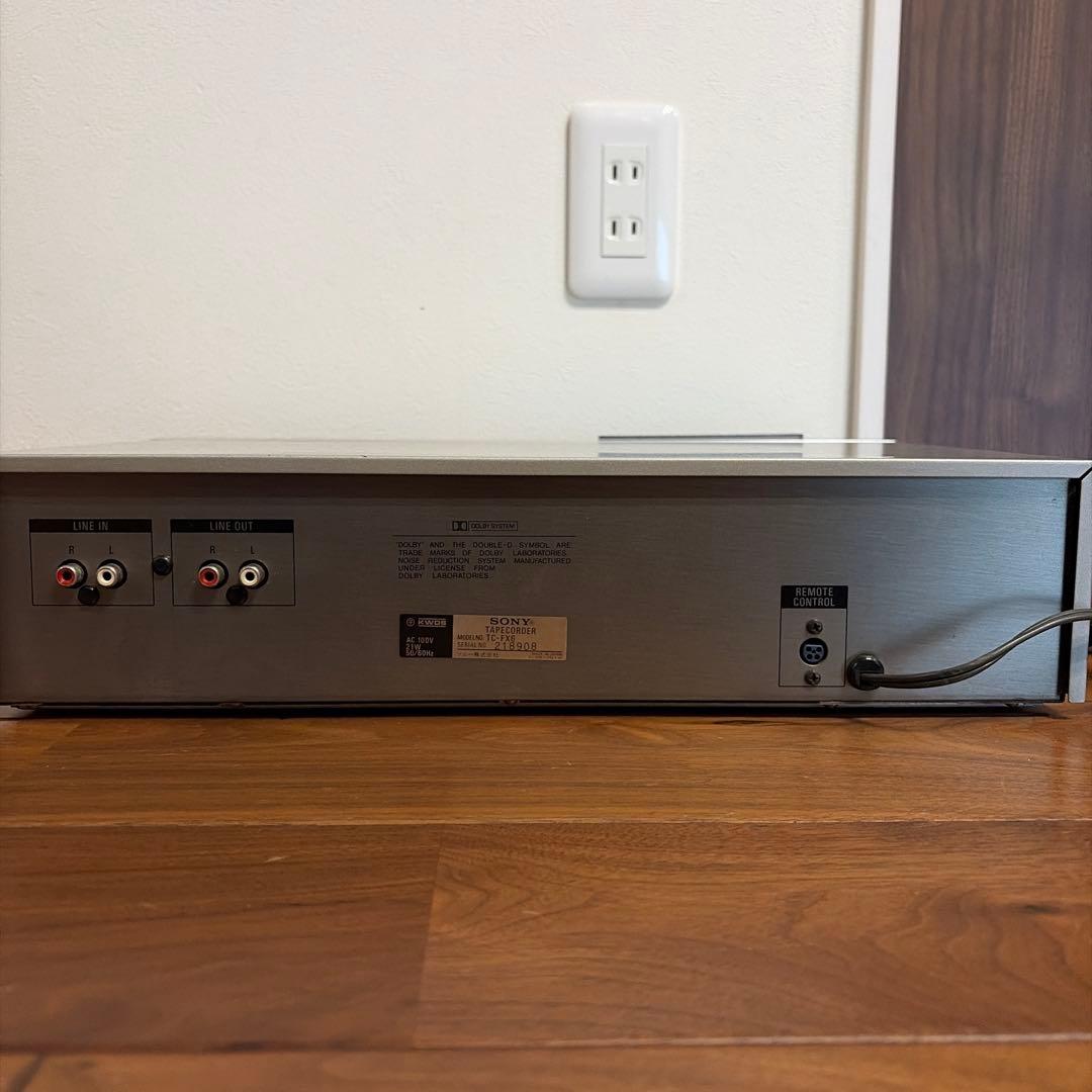 Sony Cd, Md Cassette Decks Tc-Fx6