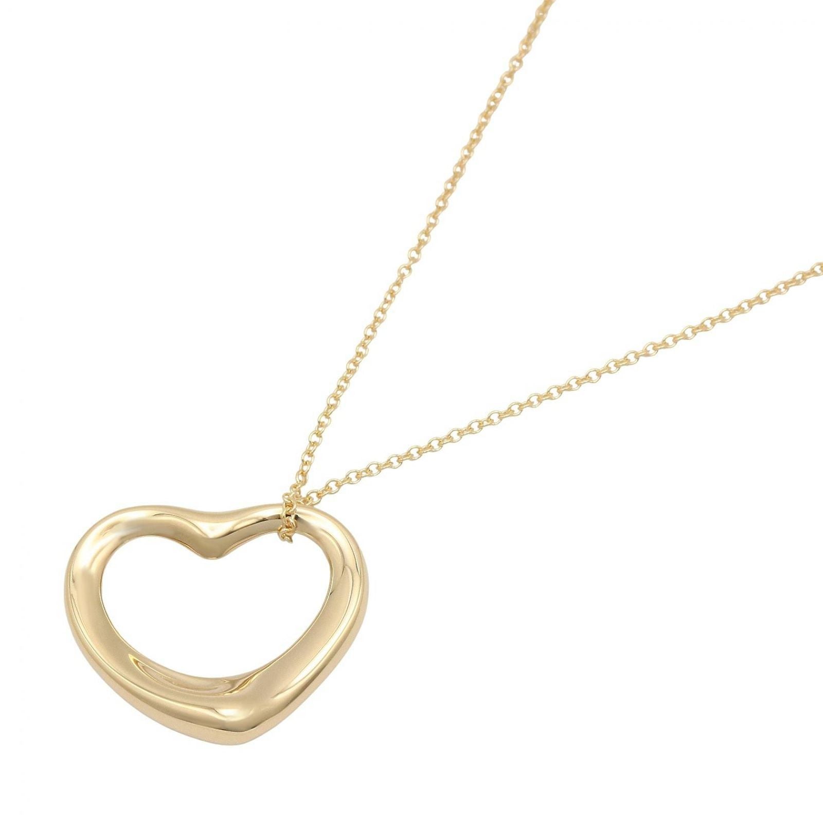 Tiffany Necklace Co K18 Used A