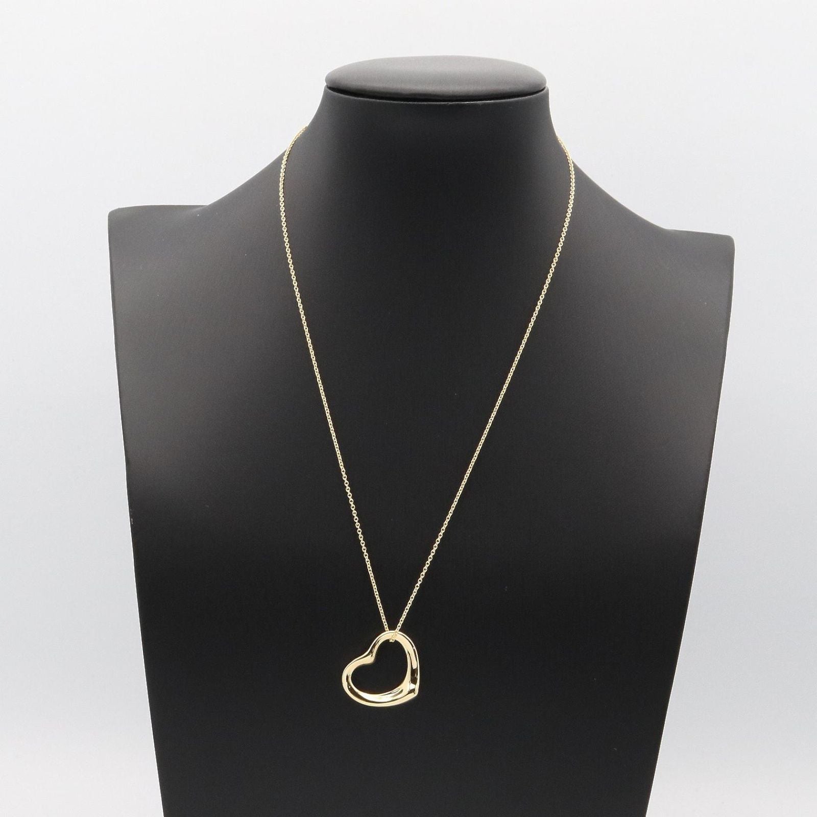 Tiffany Necklace Co K18 Used A