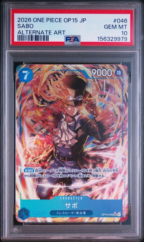 One Piece Card Game Psa10 Op05-046 Sr 9979