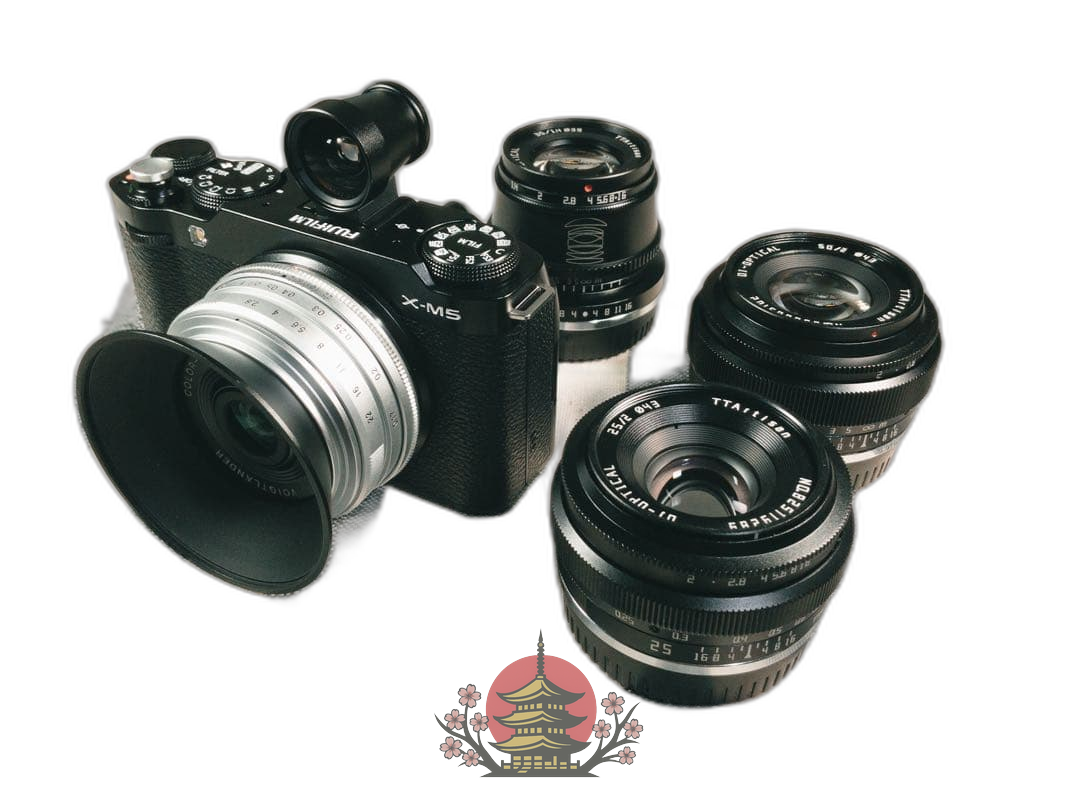 Mirrorless Interchangeable Lips Fujifilm X-M5 Voigtlander 18Mmf2.8