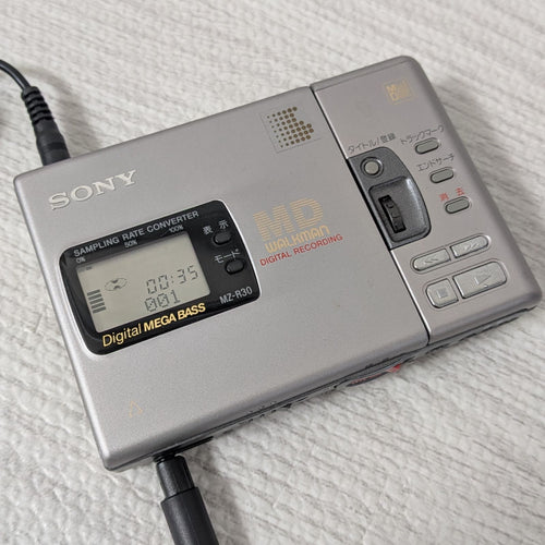 Sony Portable Md Player Mz-R30