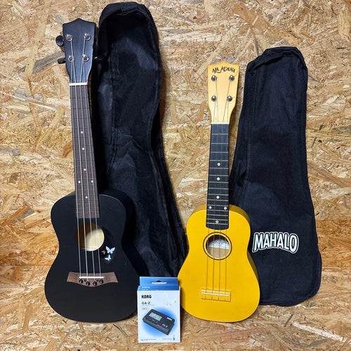 Ukuleles 2 Mahalo Korg