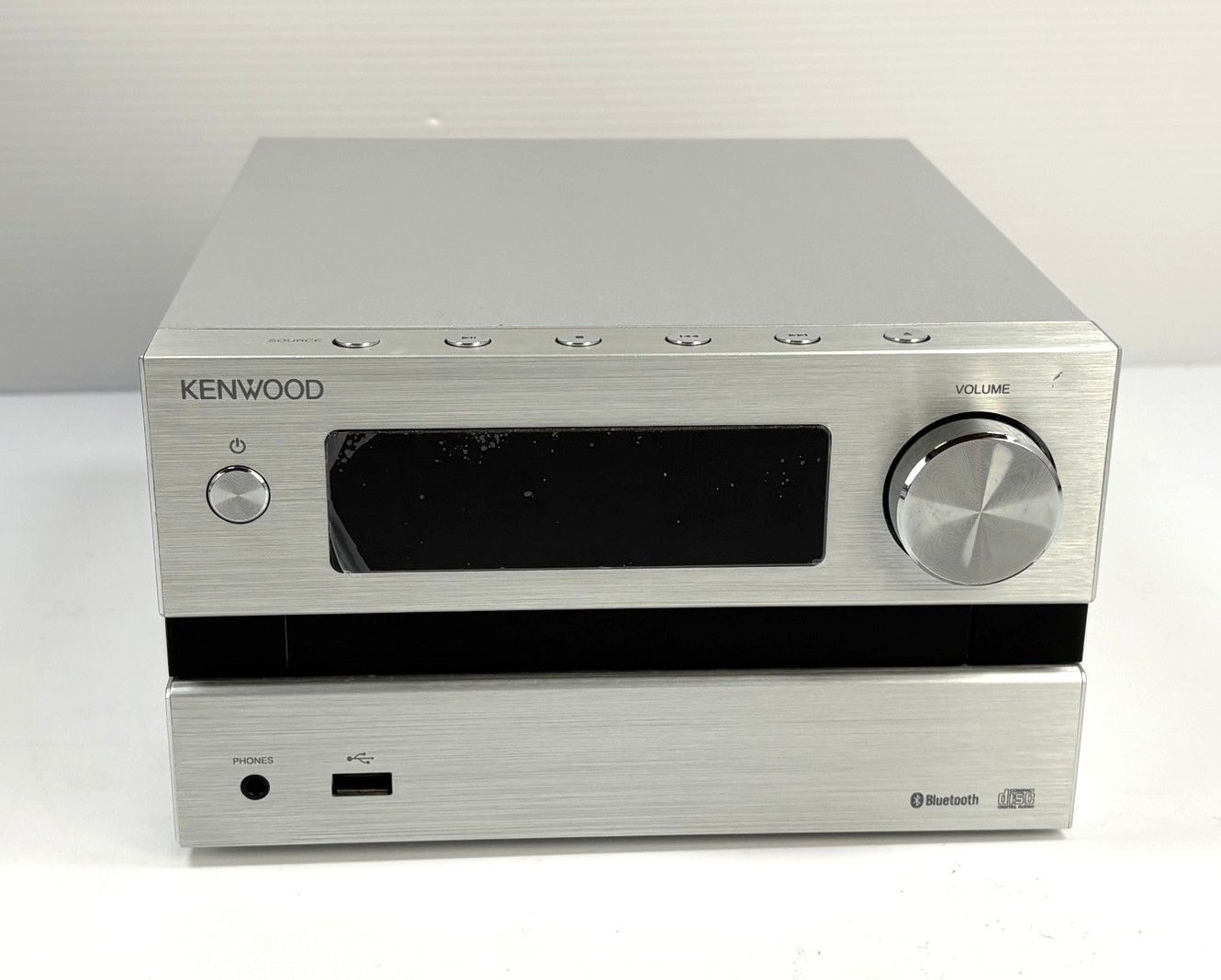 Kenwood Cd Md Cassette Deck M-Eb50-S Bluetooth