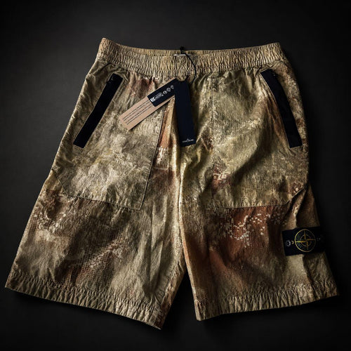 Stone Island Shorts Bermuda Natural