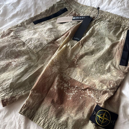 Stone Island Shorts Bermuda Natural