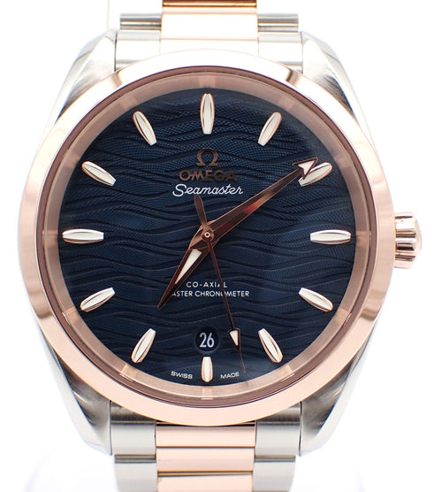 Omega Automatic Winding Clock 220.20.38.20.03.001 Ss/Pg At