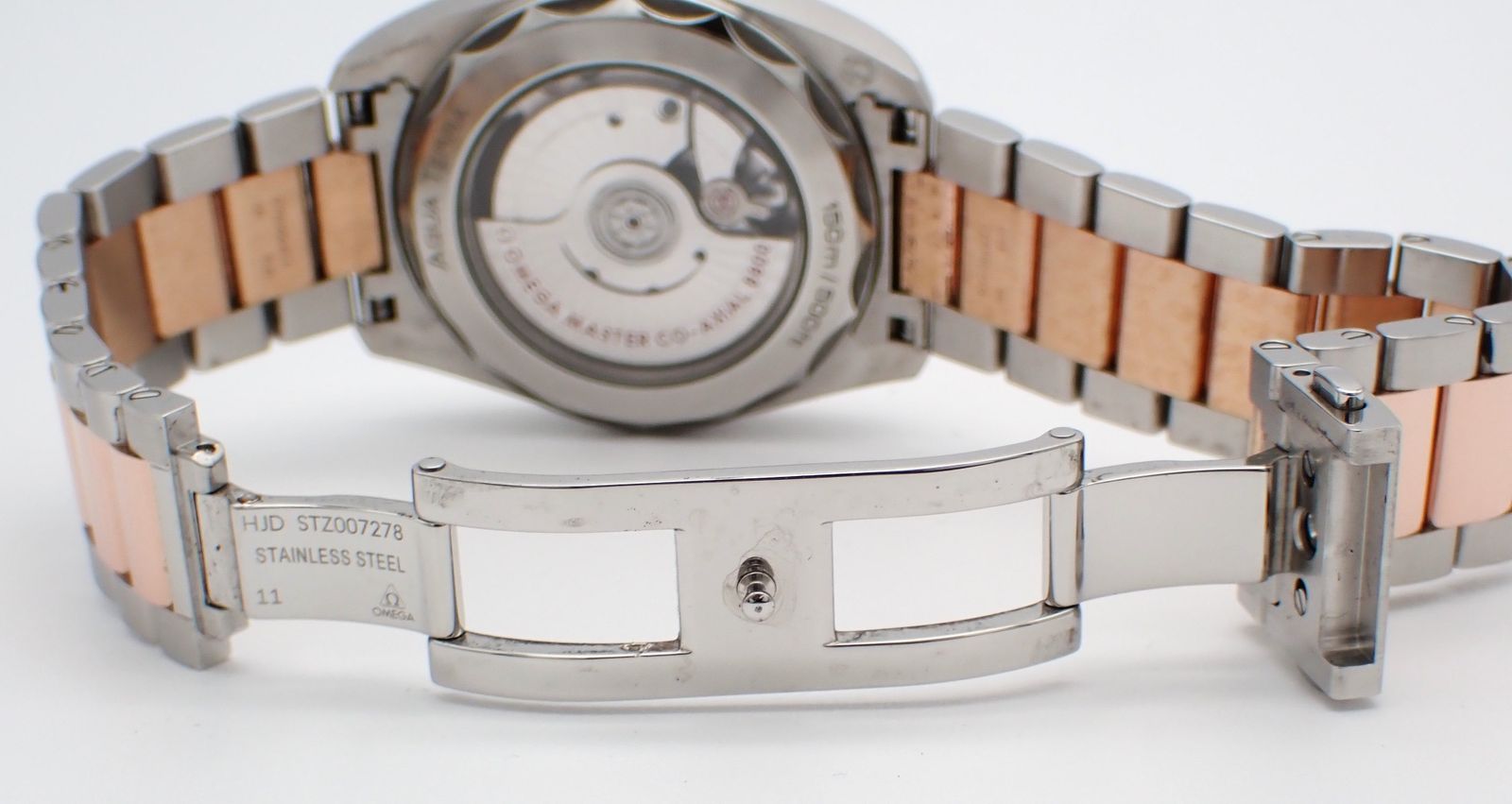 Omega Automatic Winding Clock 220.20.38.20.03.001 Ss/Pg At