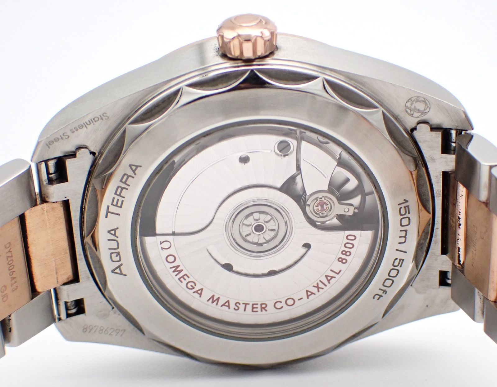 Omega Automatic Winding Clock 220.20.38.20.03.001 Ss/Pg At