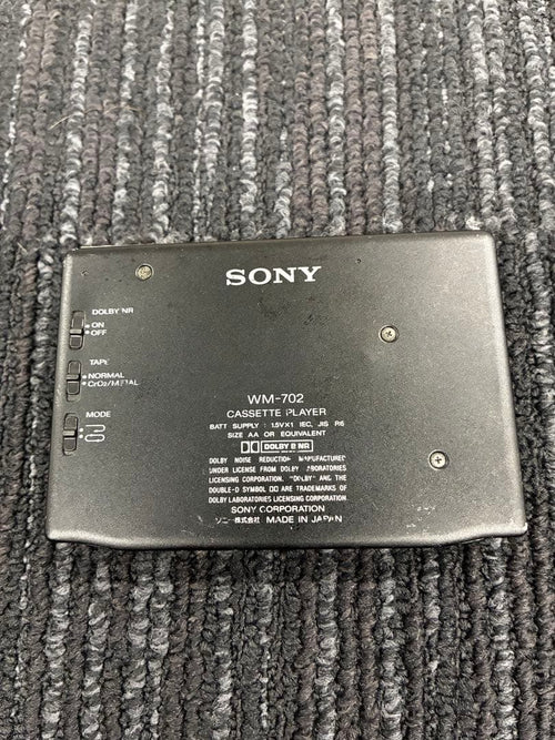 Sony Cassette Players Walkman Wm-702