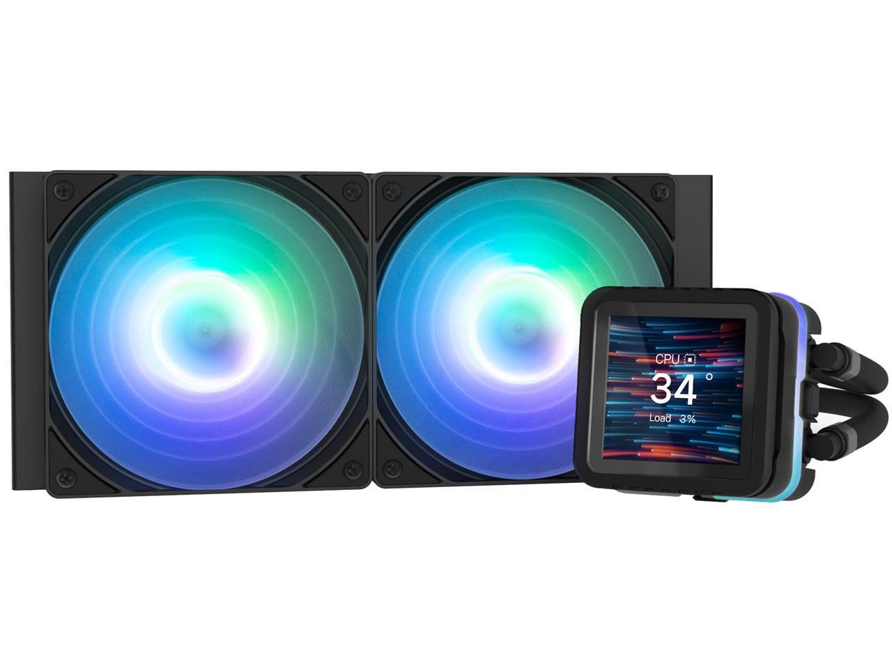 Fan Cooler For Pc 5 Zalman Alpha2 Ds A24 Black