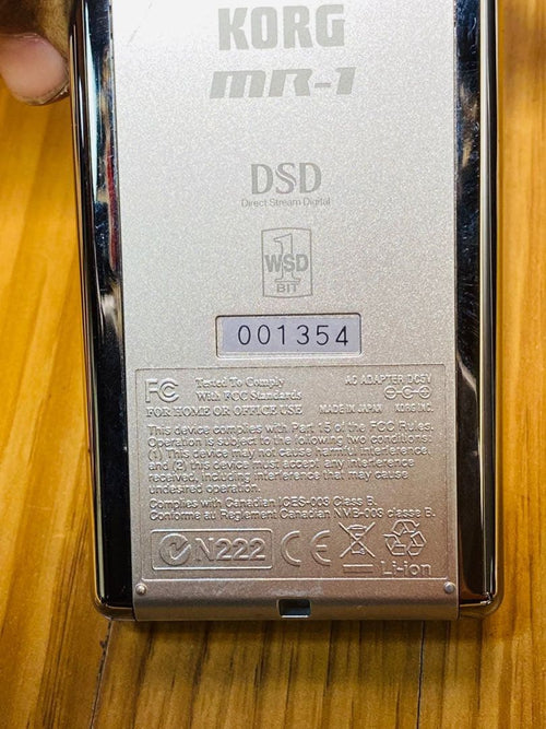 Digital Audio Player Korg Mr-1