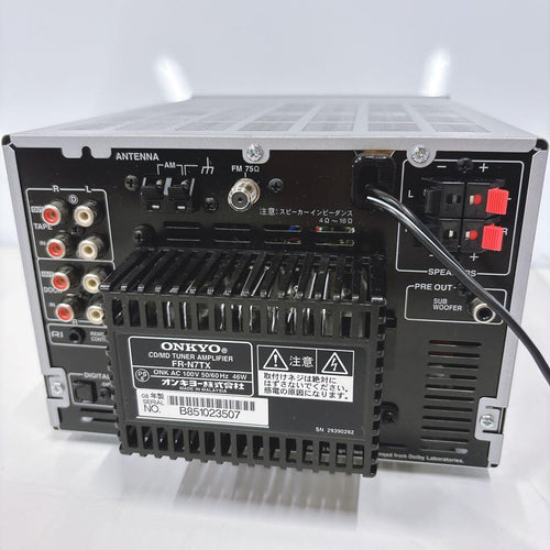Onkyo Mini Component Systems Cd/Md Fr-N7Tx