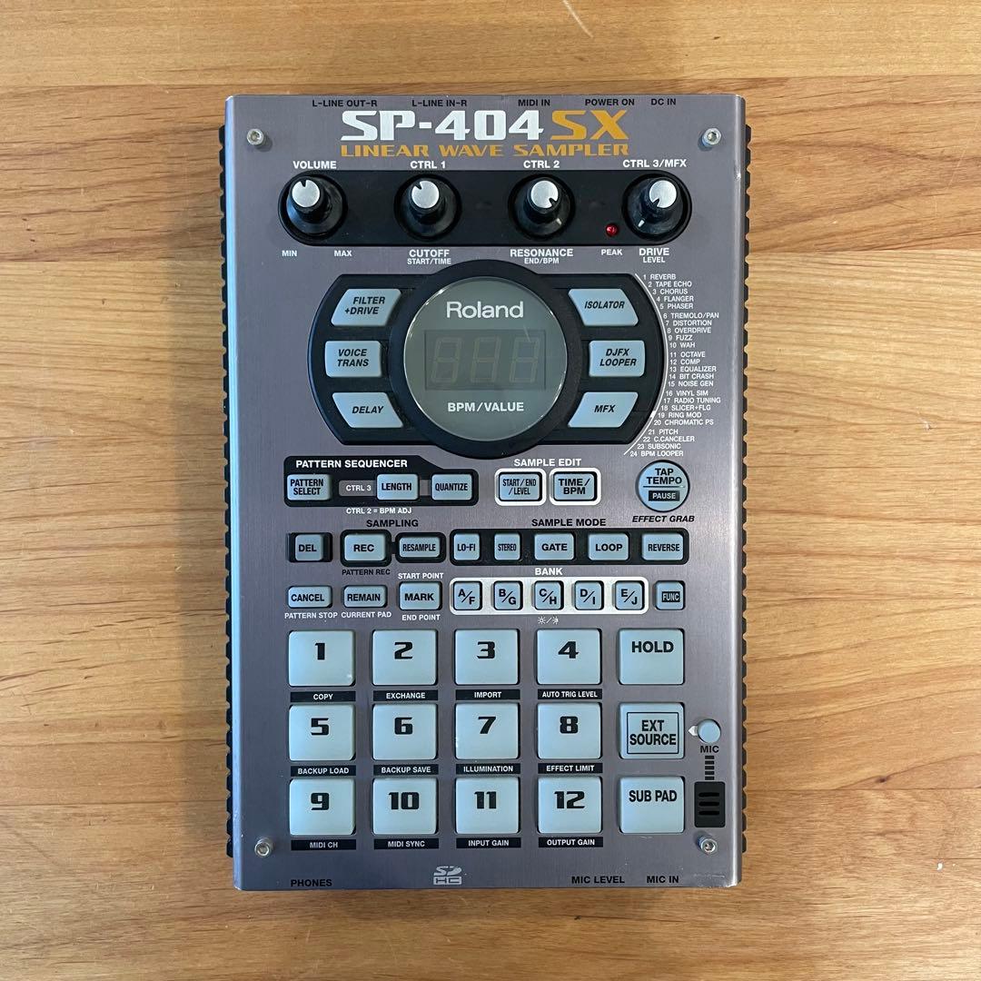 Sampler Roland Sp-404Sx