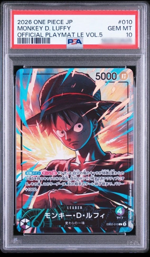 One Piece Card Game D Psa10 Eb02-010