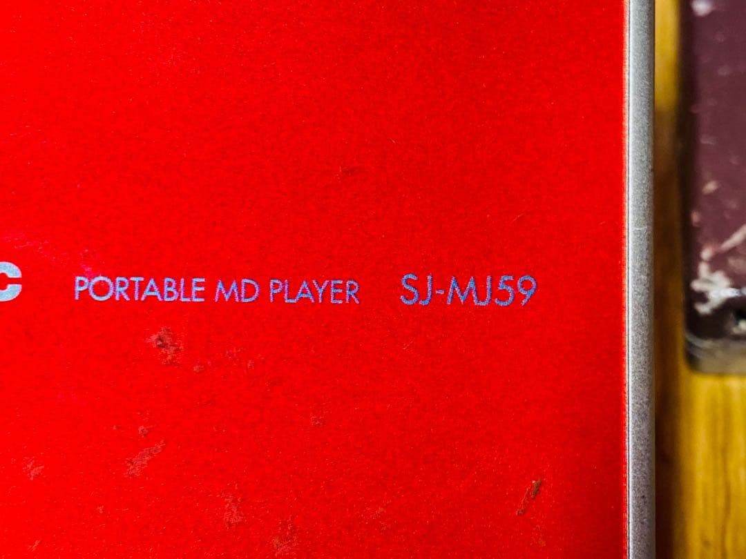 Panasonic Portable Md Player Sj-Mj59 Sj-Mj90