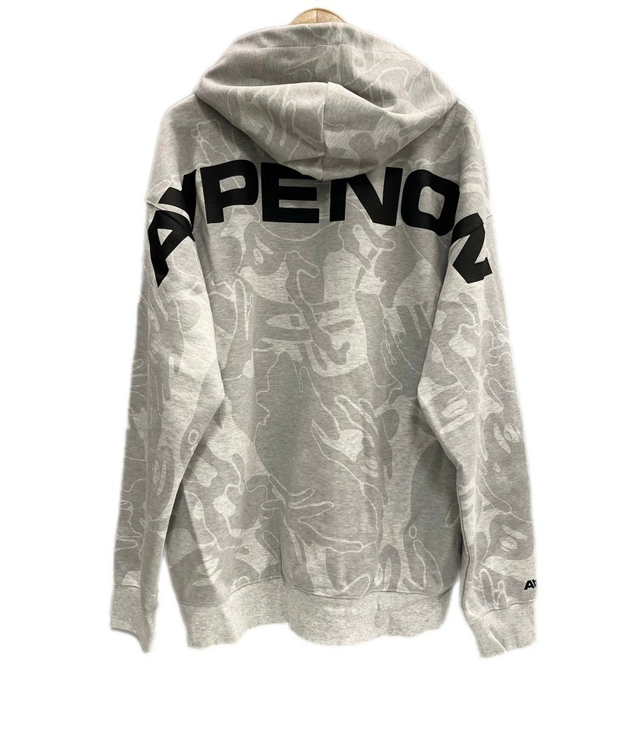 Aape By A Bathing Ape Hoodie Now Zip Up Camouflage Aapswmb326Xan Xl 101Mt-6393