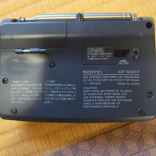 Radios Radio Cassette Players Sony Icf-Sw07