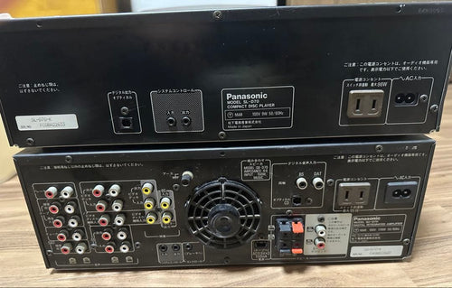 Panasonic Cd Md Cassette Deck Panasonic-Model Sl-D70-K Su-D70-K