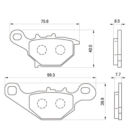 Others (Daytona) V125/G/S(05-13) 110(15-18) 73138 No:47