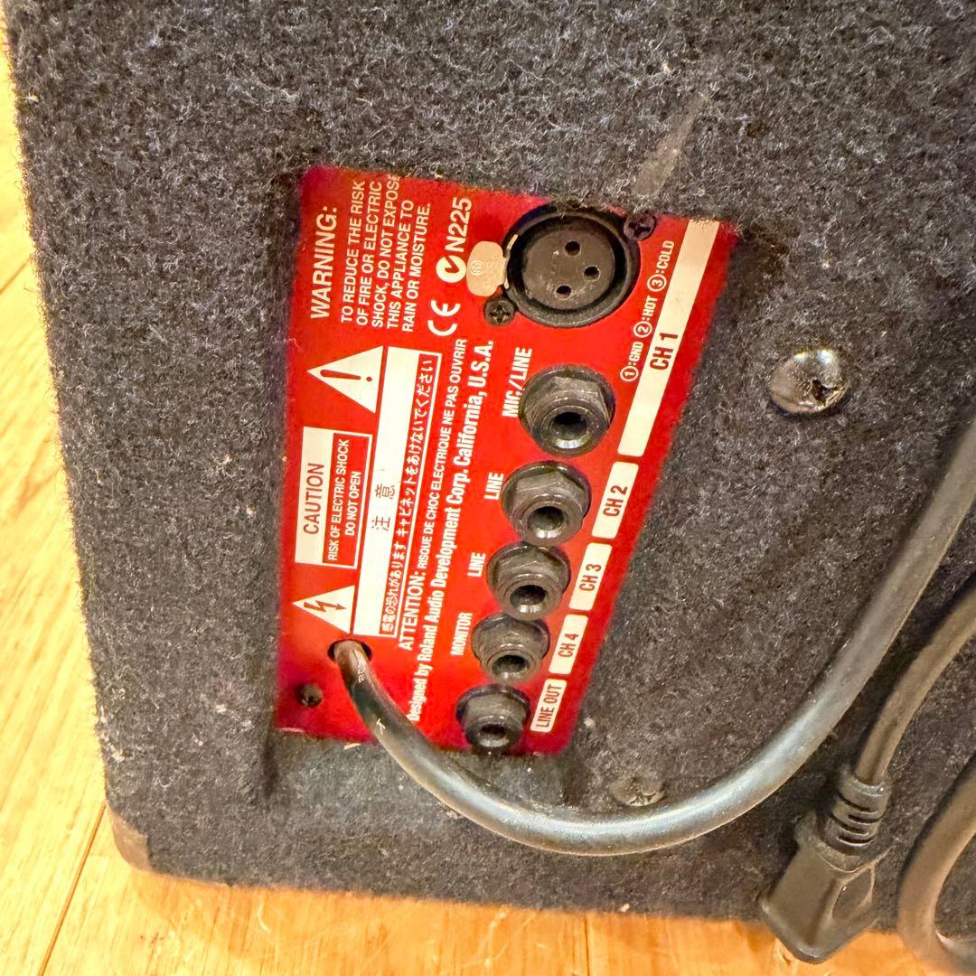 Roland Stage Monitor Speakers Pm-1 Usa Assembly