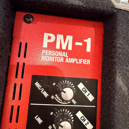 Roland Stage Monitor Speakers Pm-1 Usa Assembly