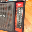 Roland Stage Monitor Speakers Pm-1 Usa Assembly